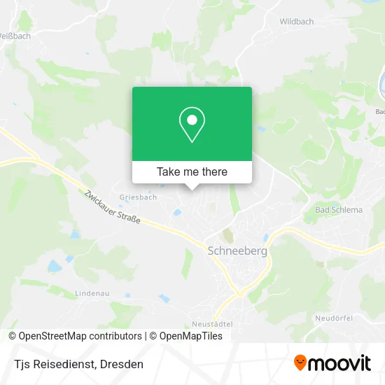 Карта Tjs Reisedienst