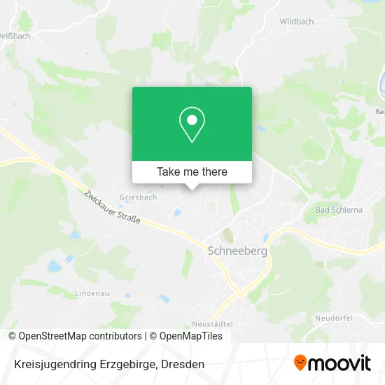 Карта Kreisjugendring Erzgebirge