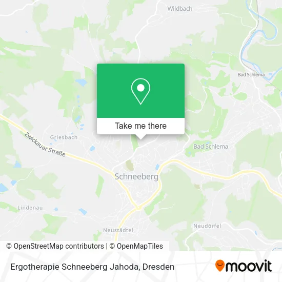 Карта Ergotherapie Schneeberg Jahoda