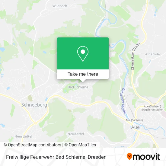 Карта Freiwillige Feuerwehr Bad Schlema
