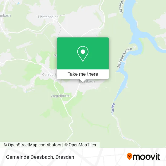 Карта Gemeinde Deesbach