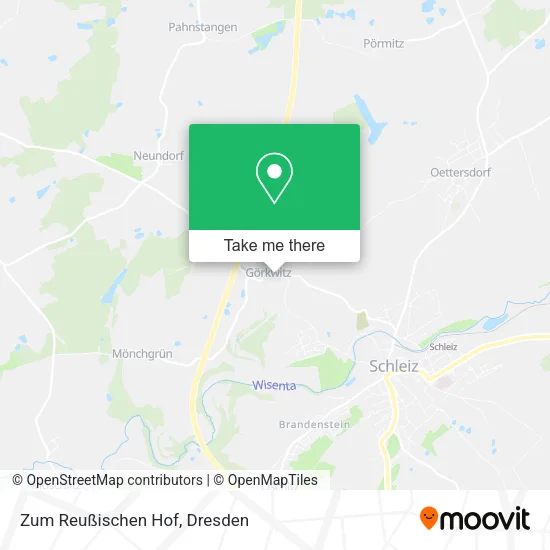 Карта Zum Reußischen Hof