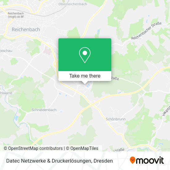 Карта Datec Netzwerke & Druckerlösungen