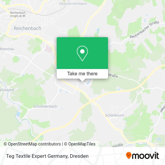 Карта Teg Textile Expert Germany