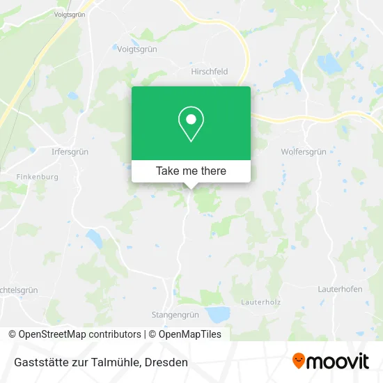 Карта Gaststätte zur Talmühle