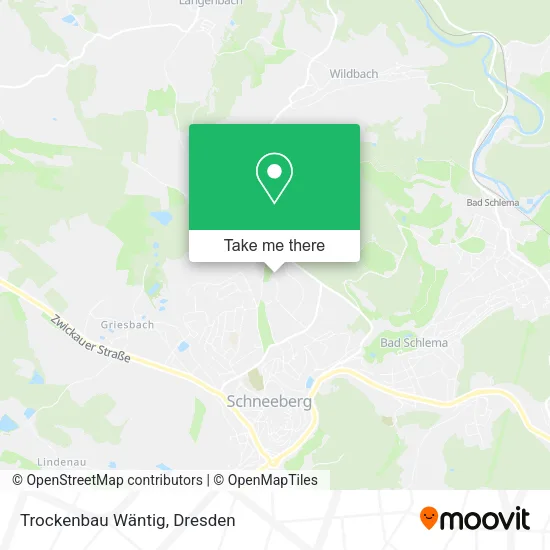 Trockenbau Wäntig map