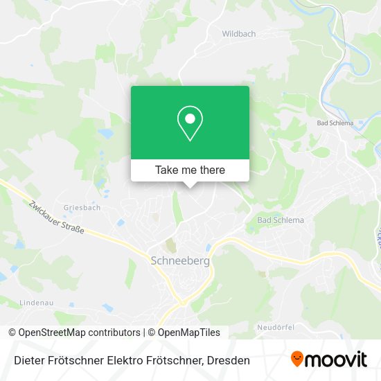 Карта Dieter Frötschner Elektro Frötschner
