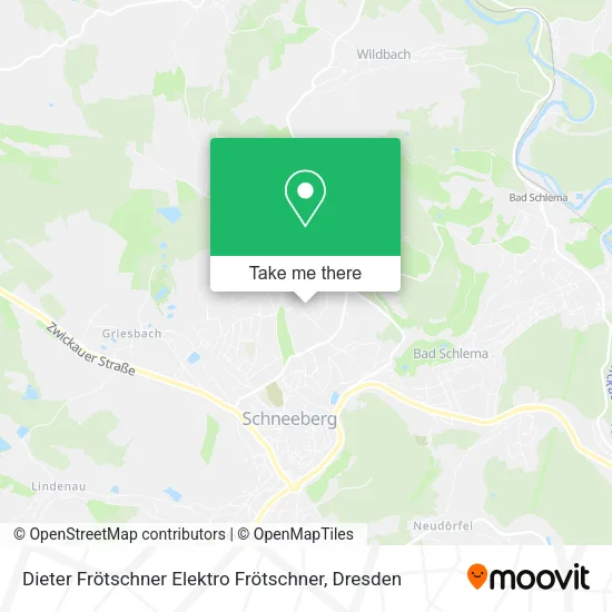 Карта Dieter Frötschner Elektro Frötschner