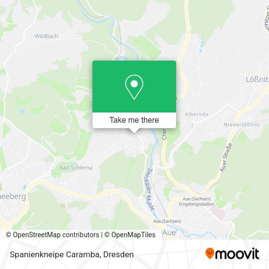 Карта Spanienkneipe Caramba