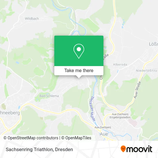 Карта Sachsenring Triathlon