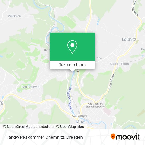 Карта Handwerkskammer Chemnitz