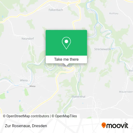 Карта Zur Rosenaue