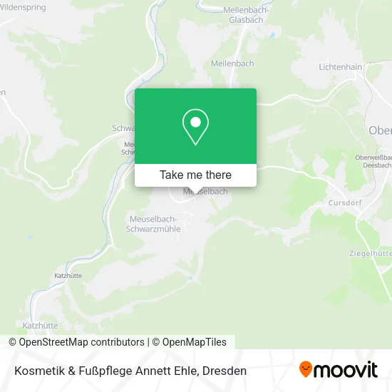 Карта Kosmetik & Fußpflege Annett Ehle
