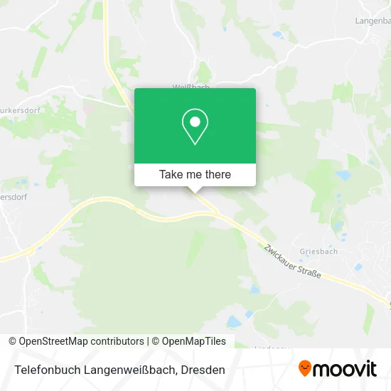 Карта Telefonbuch Langenweißbach