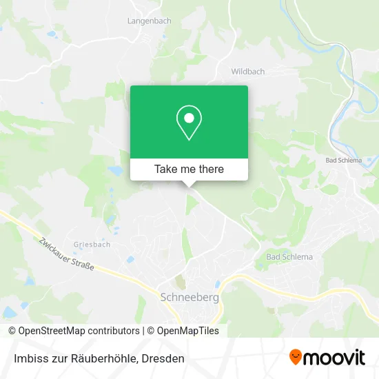 Карта Imbiss zur Räuberhöhle