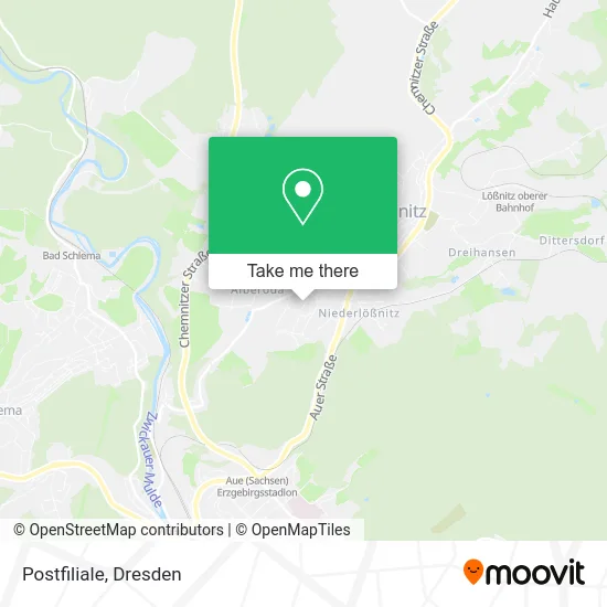 Карта Postfiliale