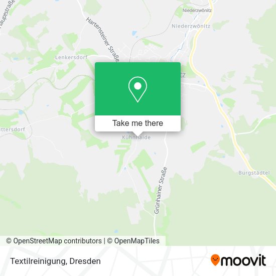 Карта Textilreinigung