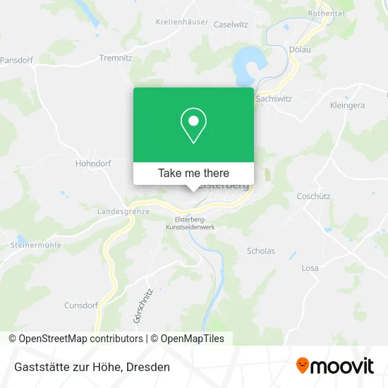 Карта Gaststätte zur Höhe