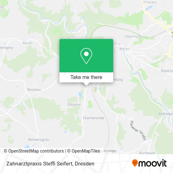 Карта Zahnarztpraxis Steffi Seifert