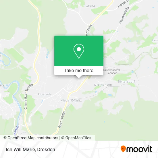 Карта Ich Will Marie