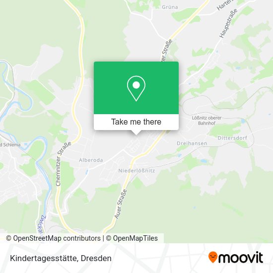 Карта Kindertagesstätte