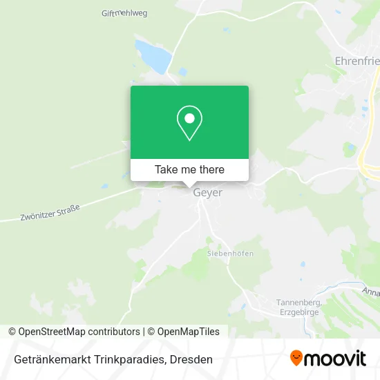 Карта Getränkemarkt Trinkparadies