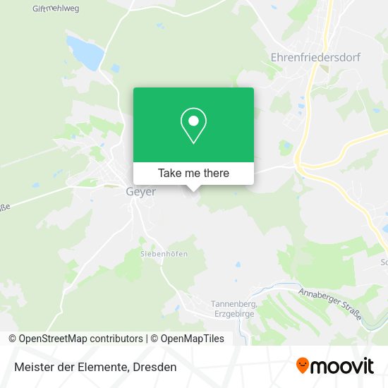 Карта Meister der Elemente