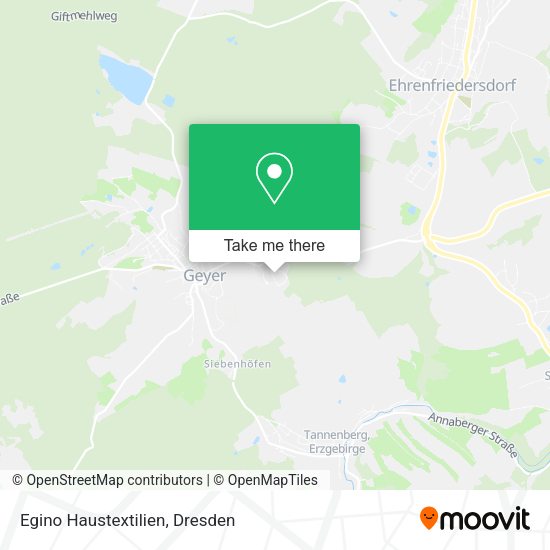 Карта Egino Haustextilien