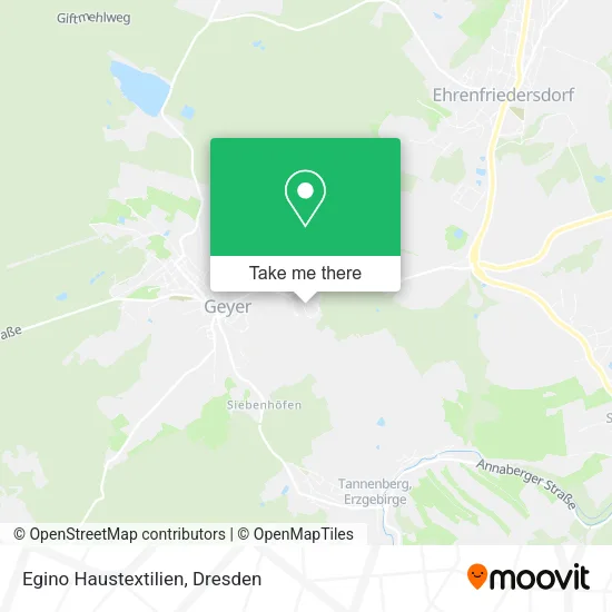 Карта Egino Haustextilien
