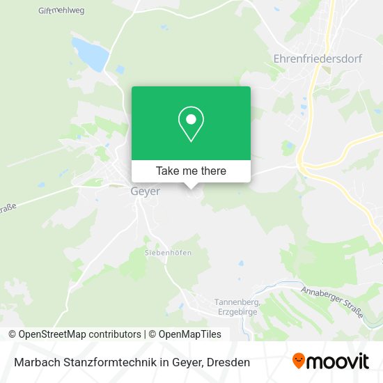 Карта Marbach Stanzformtechnik in Geyer