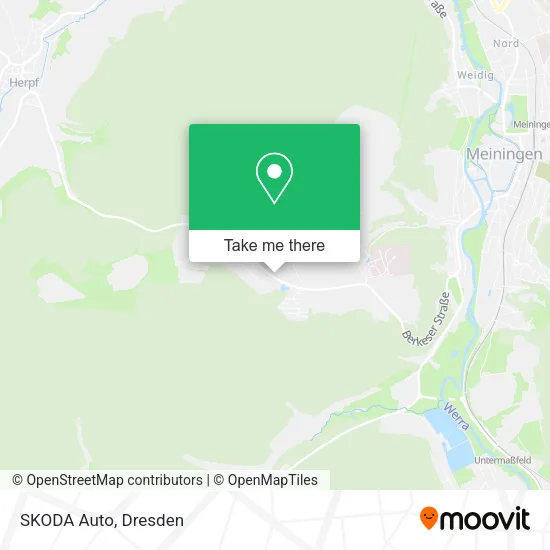 Карта SKODA Auto