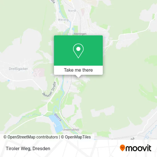 Карта Tiroler Weg