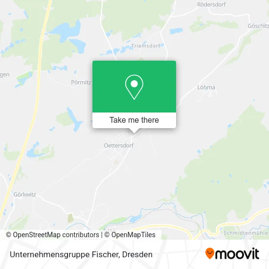 Карта Unternehmensgruppe Fischer