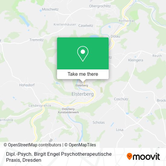Карта Dipl.-Psych. Birgit Engel Psychotherapeutische Praxis