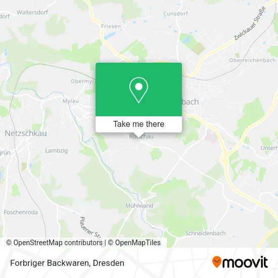 Карта Forbriger Backwaren
