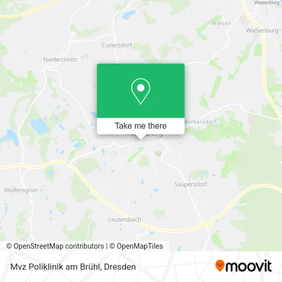 Карта Mvz Poliklinik am Brühl