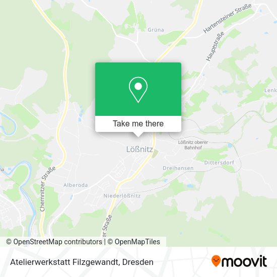 Карта Atelierwerkstatt Filzgewandt