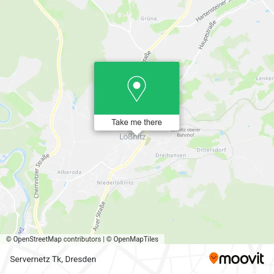 Карта Servernetz Tk