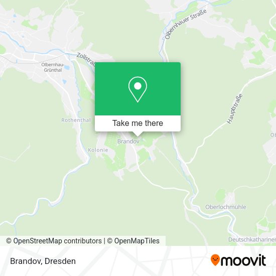 Карта Brandov