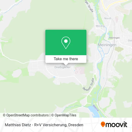 Карта Matthias Dietz - R+V Versicherung