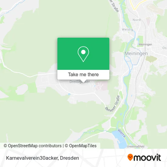 Карта Karnevalverein30acker