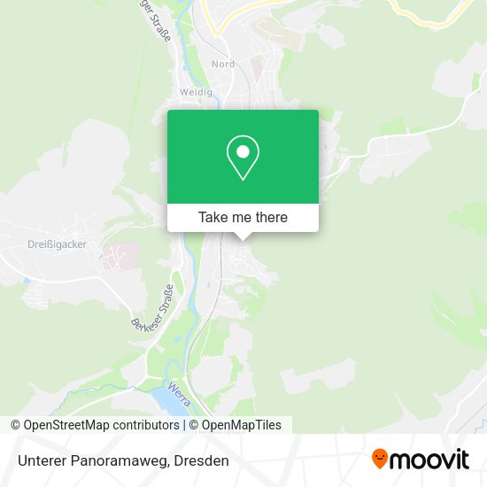 Карта Unterer Panoramaweg