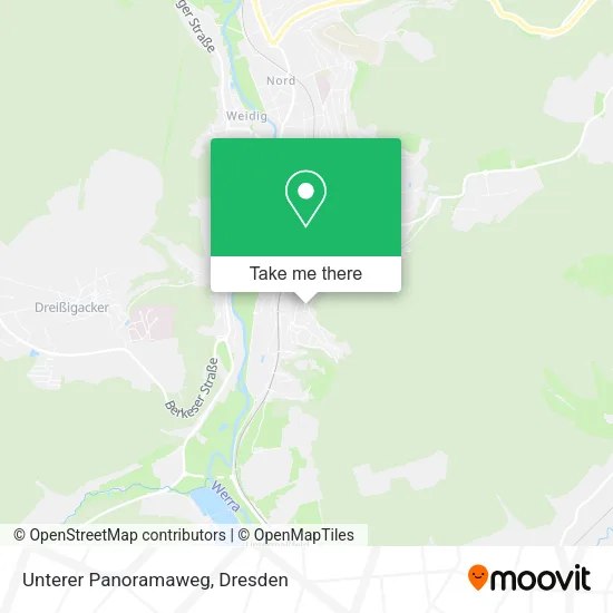 Карта Unterer Panoramaweg