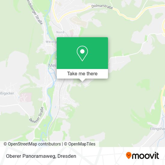 Карта Oberer Panoramaweg