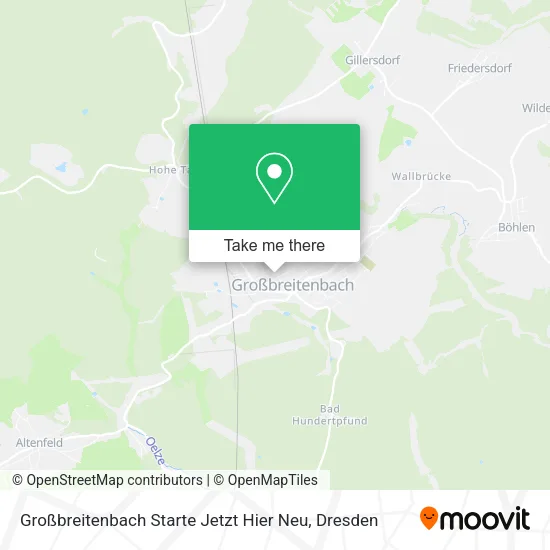 Карта Großbreitenbach Starte Jetzt Hier Neu