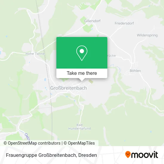 Карта Frauengruppe Großbreitenbach