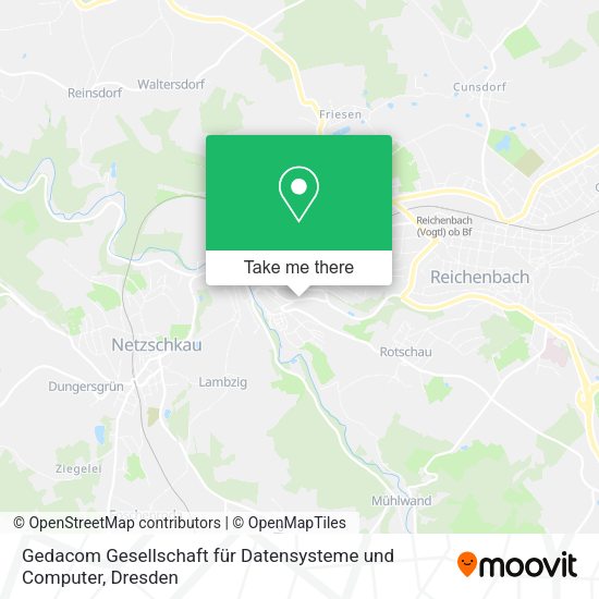 Карта Gedacom Gesellschaft für Datensysteme und Computer