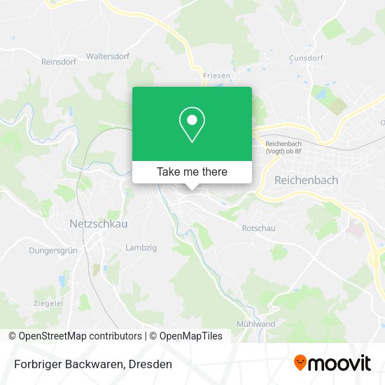 Карта Forbriger Backwaren