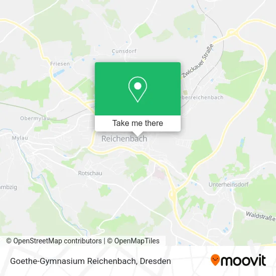 Карта Goethe-Gymnasium Reichenbach