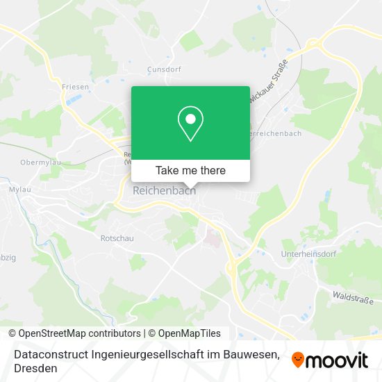 Карта Dataconstruct Ingenieurgesellschaft im Bauwesen